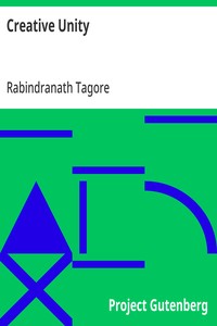 Creative Unity — Rabindranath Tagore cover