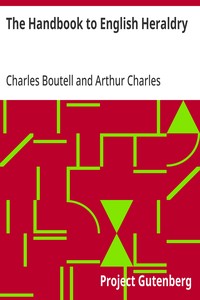 The Handbook to English Heraldry — Charles Boutell cover