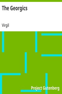 The Georgics — Virgil cover