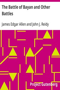 The Battle of Bayan and Other Battles — James Edgar Allen cover