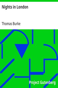Nights in London — Thomas Burke cover