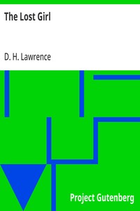 The Lost Girl — D. H. (David Herbert) Lawrence cover