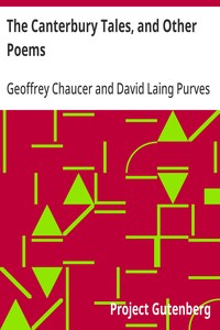 The Canterbury Tales, and Other Poems cover