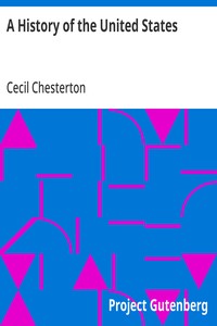 A History of the United States — Cecil Chesterton cover