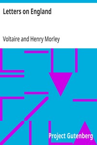 Letters on England — Voltaire cover