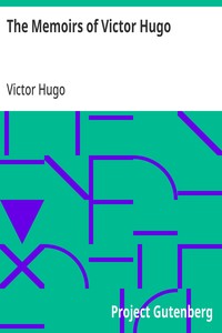 The Memoirs of Victor Hugo cover
