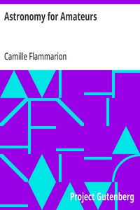 Astronomy for Amateurs — Camille Flammarion cover