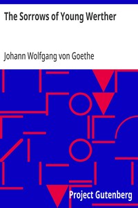 The Sorrows of Young Werther — Johann Wolfgang von Goethe cover