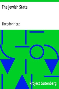 The Jewish State — Theodor Herzl cover