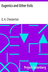 Eugenics and Other Evils — G. K. (Gilbert Keith) Chesterton cover