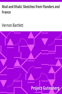 Mud and Khaki: Sketches from Flanders and France — Vernon Bartlett cover