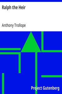 Ralph the Heir — Anthony Trollope cover