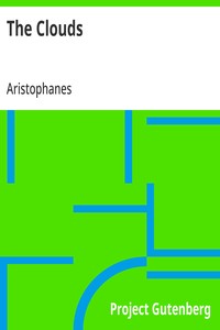 The Clouds — Aristophanes cover