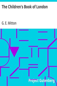 The Children's Book of London — G. E. (Geraldine Edith) Mitton cover