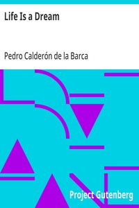 Life Is a Dream — Pedro Calderón de la Barca cover