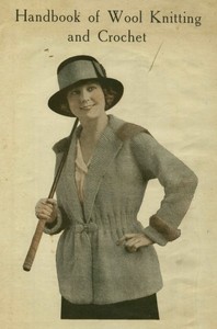 Handbook of Wool Knitting and Crochet — Anonymous cover