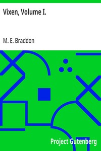 Vixen, Volume I. — M. E. (Mary Elizabeth) Braddon cover