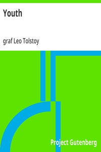 Youth — Leo, graf Tolstoy cover
