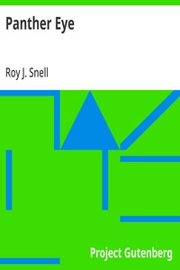 Panther Eye — Roy J. (Roy Judson) Snell cover