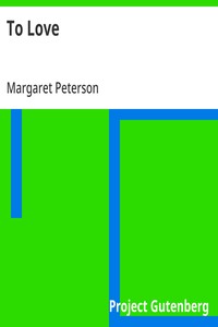 To Love — Margaret Peterson cover