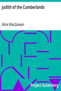 Judith of the Cumberlands — Alice MacGowan cover