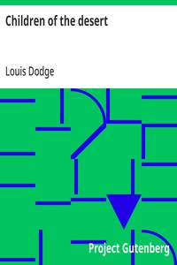 Children of the desert — Louis Dodge cover