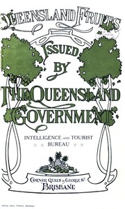 Fruits of Queensland — Albert H. (Albert Henry) Benson cover