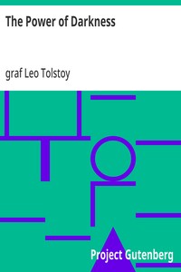 The Power of Darkness — Leo, graf Tolstoy cover