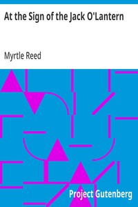 At the Sign of the Jack O'Lantern — Myrtle Reed cover