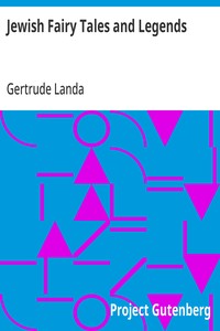 Jewish Fairy Tales and Legends — Gertrude Landa cover