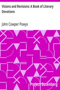 Visions and Revisions: A Book of Literary Devotions cover