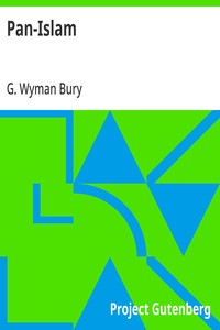 Pan-Islam — G. Wyman (George Wyman) Bury cover
