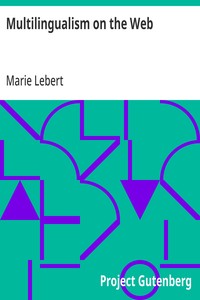 Multilingualism on the Web — Marie Lebert cover