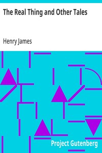 The Real Thing and Other Tales — Henry James cover