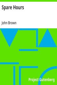 Spare Hours — John Brown cover