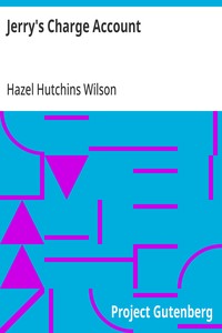 Jerry's Charge Account — Hazel Hutchins Wilson cover