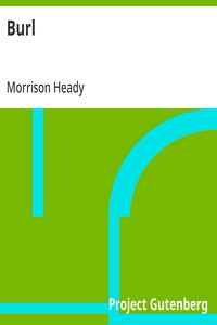 Burl — Morrison Heady cover
