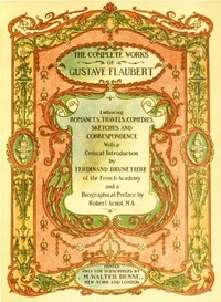 Sentimental Education; Or, The History of a Young Man. Volume 2 — Gustave Flaubert cover