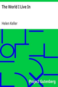 The World I Live In — Helen Keller cover
