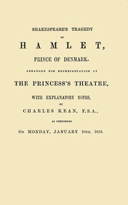 Hamlet — William Shakespeare cover