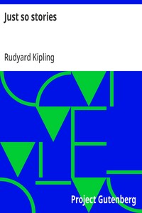 Just so stories — Rudyard Kipling cover