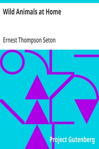 Wild Animals at Home — Ernest Thompson Seton cover