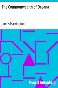 The Commonwealth of Oceana — James Harrington cover