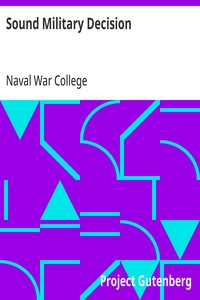 Sound Military Decision — Naval War College (U.S.) cover