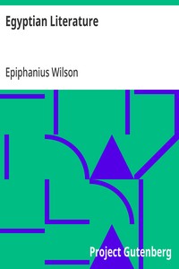 Egyptian Literature: Comprising Egyptian tales, hymns, litanies, invocations, the Book of the Dead, and cuneiform writings — Anonymous cover