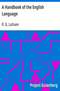 A Handbook of the English Language — R. G. (Robert Gordon) Latham cover