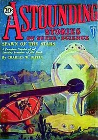 Astounding Stories of Super-Science February 1930 — Various cover