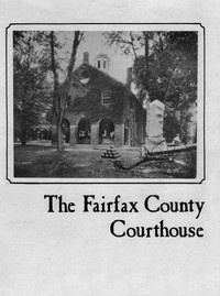 The Fairfax County Courthouse — Ross De Witt Netherton cover