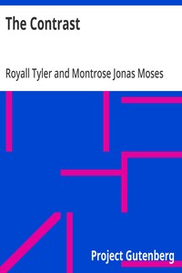 The Contrast — Royall Tyler cover