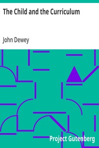 The Child and the Curriculum — John Dewey cover